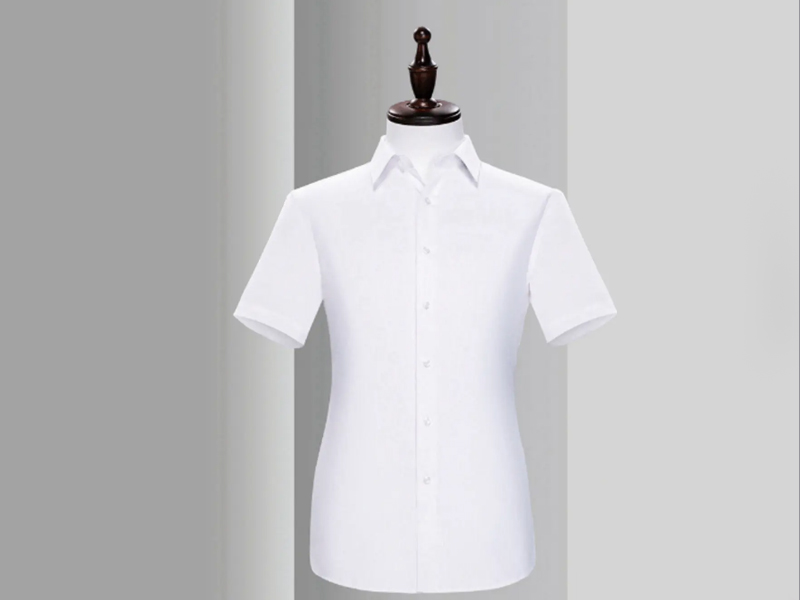 男士短袖襯衫定做